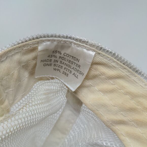 Reel Legends Snapback Trucker Hat Black OSFA Adjustable Embroidered Mesh Back - Picture 8 of 9